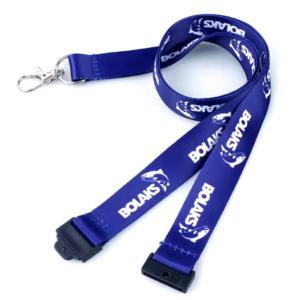 Custom One Color Sublimation Lanyards