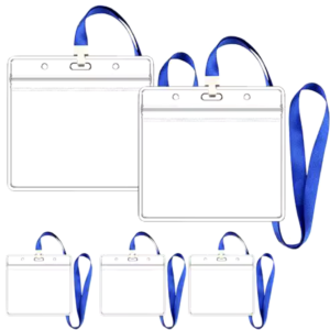 Blank Acrylic Badge Holders