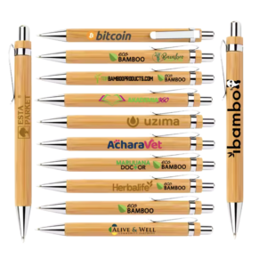 Custom Bamboo Pens