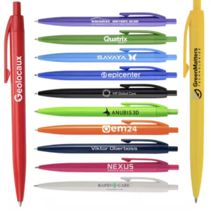 Custom Jazzy Gel Pens with Stylus