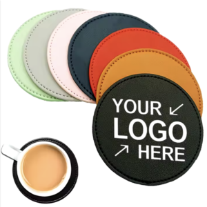 Custom Leather Coasters