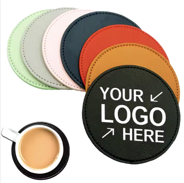 Custom Leather Coasters