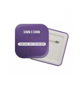 Custom Sqaure Button Badges