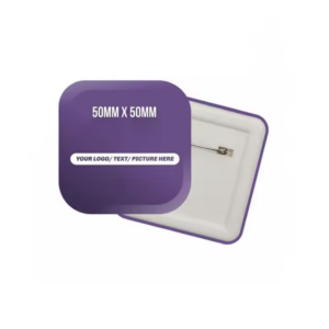 Custom Sqaure Button Badges