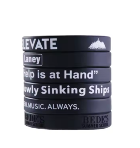 Black Silicone Wristbands