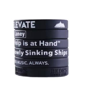 Black Silicone Wristbands