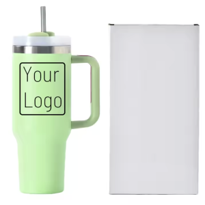 Custom 40 oz Steel/PP Liner Travel Mug