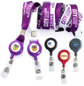 Reel Id Card Holder Retractable Tool Lanyard