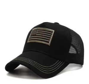 Buster Cap with Visor Trim - Embroidered