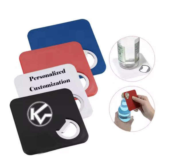 Double Thick Plastic Custom Bottle Opener