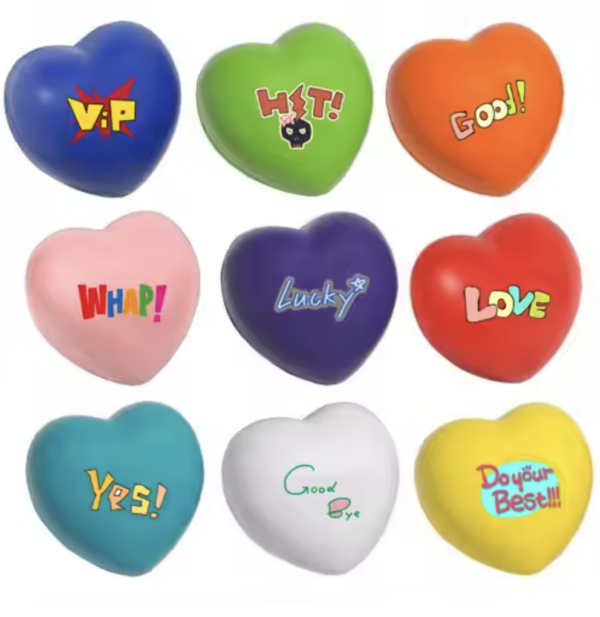 Coloured Hearts