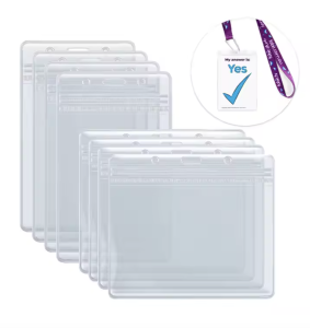Blank Hard Plastic Holders