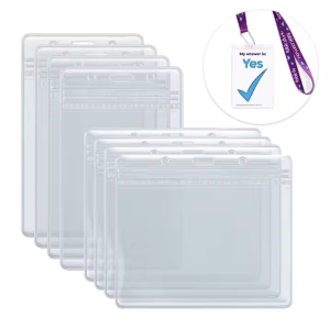 Blank Hard Plastic Holders