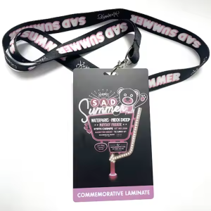 Customised Lanyards Full Colour Printing Work ID Card