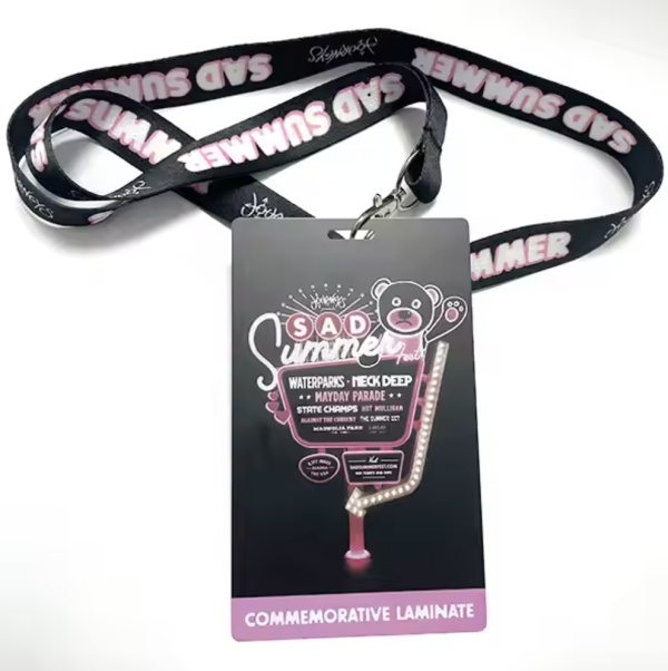 Customised Lanyards Full Colour Printing Work ID Card