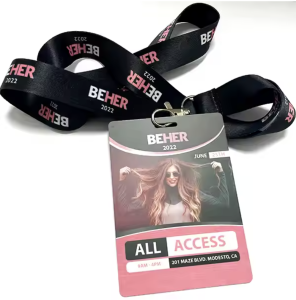 Customised Size Vip Passes CMYK