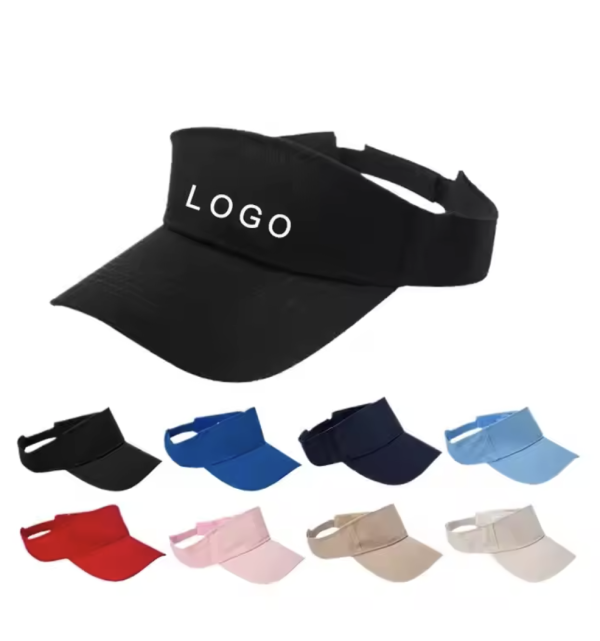 Custom Tennis Sun Caps Your Logo